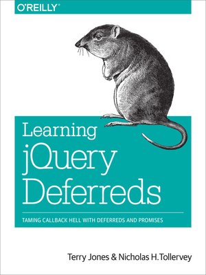 cover image of Learning jQuery Deferreds